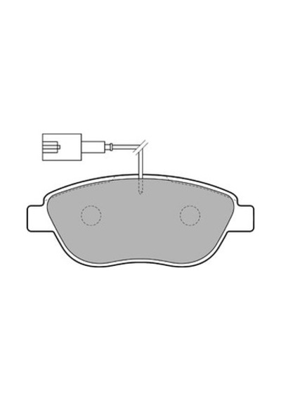 Citroen C4 Coupe 1.6 Hdi 2004-2011 Delphi Ön Fren Balatası N11.15487