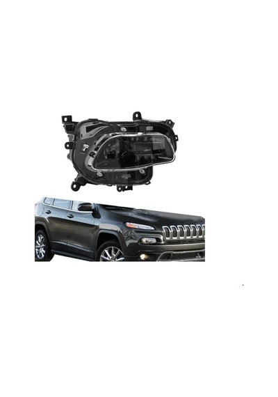 Jeep - Ön Far Sağ Siyah Kl Cherokee 2015-