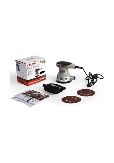 Crown CT13394 240 W Eksantrik Zımpara