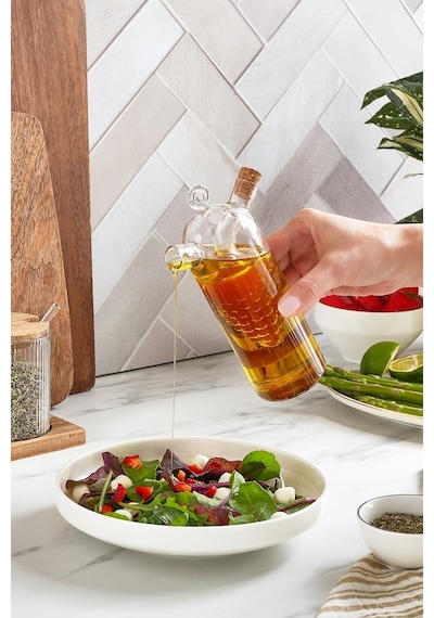 Karaca Ronda Cam Yağlık Ve Sirkelik 250 Ml Şeffaf
