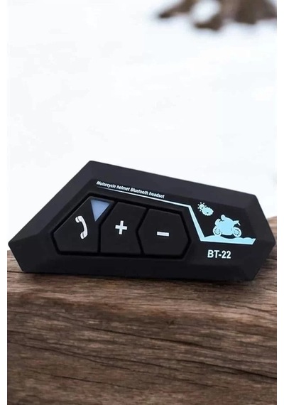 Home İnterkom Intercom Kask Kulaklık Bt22 Bluetooth Motosiklet Kulaklık 5.0 Bluetooth