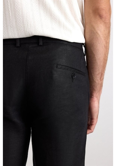 Süvari Siyah Regular Düz Normal Bel Jogger Pantolon Pn2020500763-s09