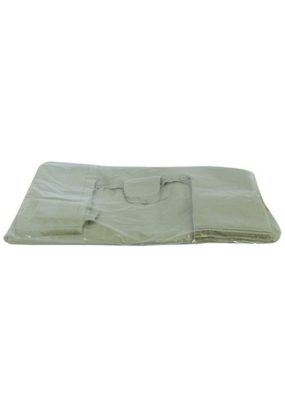 Battal Boy Atlet Geri Dönüşüm Granül Çanta Poşet 65x35 Cm Kalın Gri 1000 Gr 1 Paket