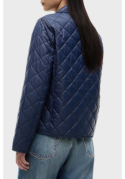 Tommy Hilfiger Slim Fit Cepli Çıtçıtlı Kapitone Mont Kadın Mont Ww0ww50936 C1g Lacivert Tommy Hilfiger Slim Fit Cepli Çıtçıtlı Kapitone Mont Kadın Mont Ww0ww50936 C1g Lacivert