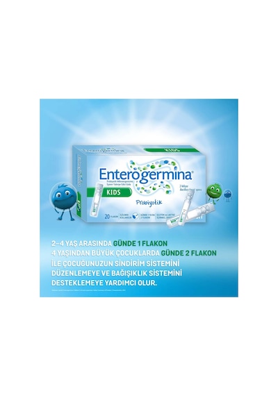 Enterogermina Kids 5 Ml 20 Flakon 3 Adet