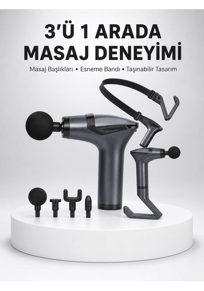 Titreşimli Şarjlı Aleti 3in1 Fonksiyonel Çok Amaçlı Model Yeni Nesil