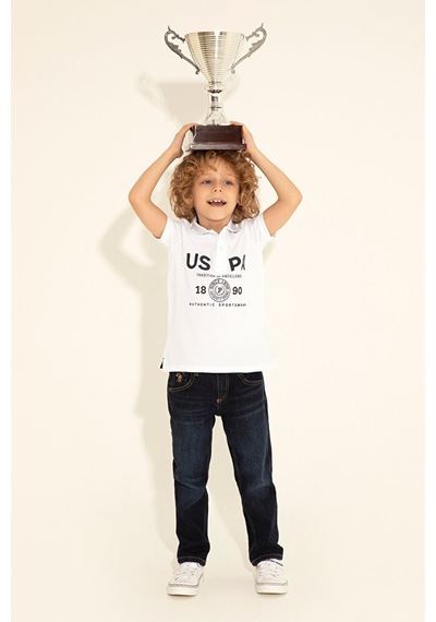 U.S. Polo Assn. Erkek Çocuk Polo Yaka Tişört 50281550-vr013 142343