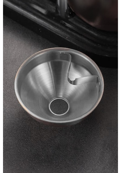 Çelik 10 Cm. Kafe Restaurant Kapaklı Yuvarlak Kül Tablası Küllük Cin899gr