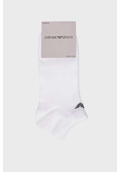 Emporio Armani Erkek Çorap Em000550 Af14446 M0066 Beyaz Beyaz