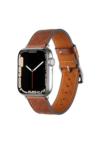 Watch 40mm Uyumlu Krd-76 Pu Deri Kordon Strap Kayış Clo- Siyah