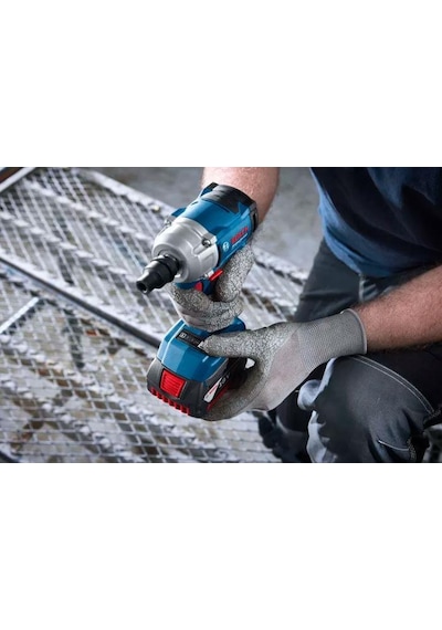 Bosch Professional GDS 18V-350 2x4.0 Ah Darbeli Somun Sıkma - 06019M5021