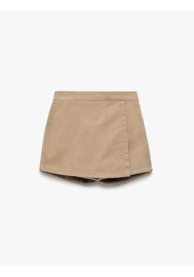 Koton Shorts Bej 7wkg40005aw Ekru