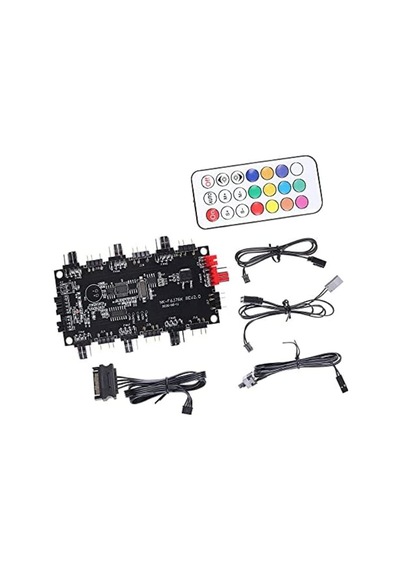 Fan Kontrol 8 Port Kumandalı Argb Fan Kontrol Kiti
