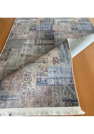 Prizma Halı Vintage Kilim V-6521 Çok Renkli