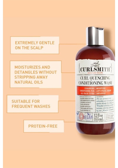Curlsmith Curl Quenching Temizleyici Bakım Kremi 355ml Kıvırcık