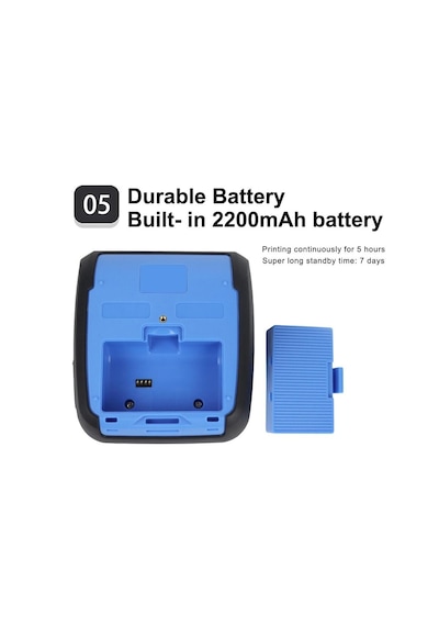 Kablosuz Bluetooth Barkod & Makbuz Termal Yazıcı 80 mm