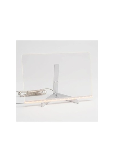 Led Işıklı Şeffaf Çizim Tableti, 30x20 Cm Eğitici Boyama Seti İle 124-Pembe