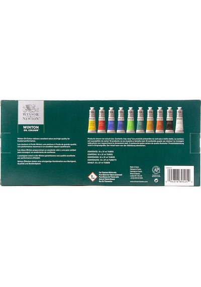 Winsor & Newton Winton Yağlı Boya Tanıtım Seti 10 Renk X 37 Ml 10 Renk