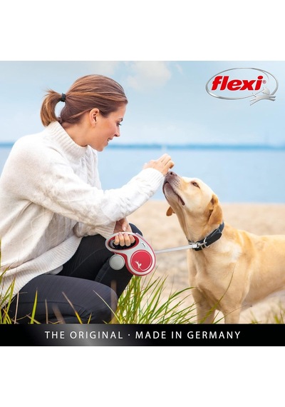 Flexi New Comfort 5 M Şerit Small Otomatik Köpek Tasması Çok Renkli