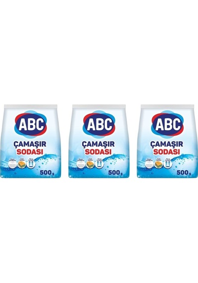 Çamaşır Sodası 500 Gr. 3 Adet