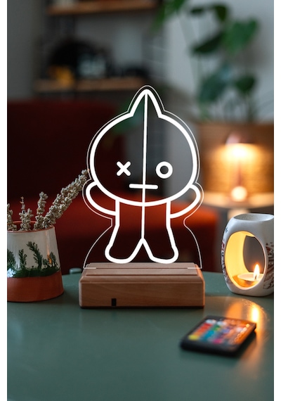 Bt21 Van Bts Army 16 Renk Kumandalı 3d Gece Lambası