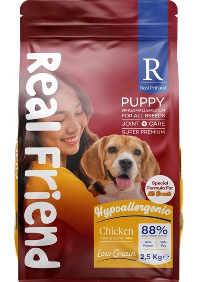 Real Friend Joint Care Hypoallergenic Puppy Dog Chicken 30/18 Köpek Maması 2,5 Kg