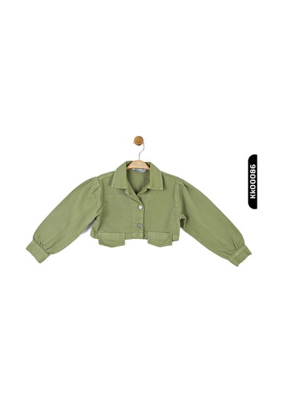 Nk Kids Xo Kids Düğmeli Polo Yakalı Sahte Çift Cepli Düz Renk Kız Çocuk Ceket 8-14 Yaş 36704 Yeşil Nk Kids Xo Kids Düğmeli Polo Yakalı Sahte Çift Cepli Düz Renk Kız Çocuk Ceket 8-14 Yaş 36704 Yeşil