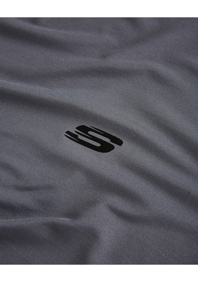 Skechers Performance Tops M Crew Neck T-Shirt Erkek Gri Tshirt S221497-003