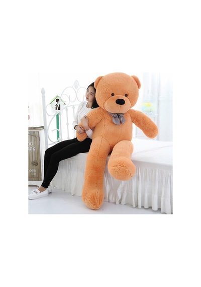 Kuki Oyuncak 160 CM Sevimli Açık Kahverengi Peluş Ayı