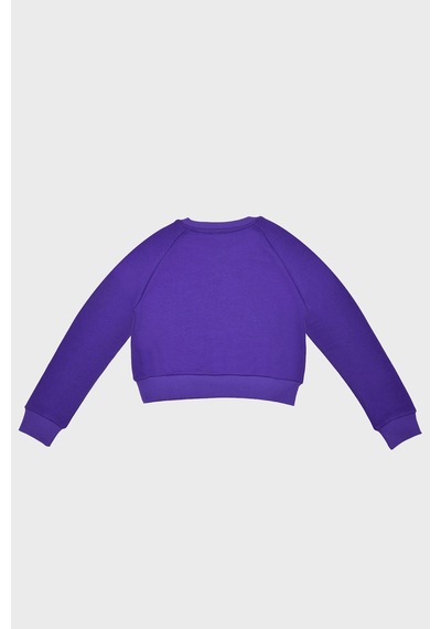 United Colors Of Benetton Kız Çocuk Sweat Bntg21543 Mor Mor