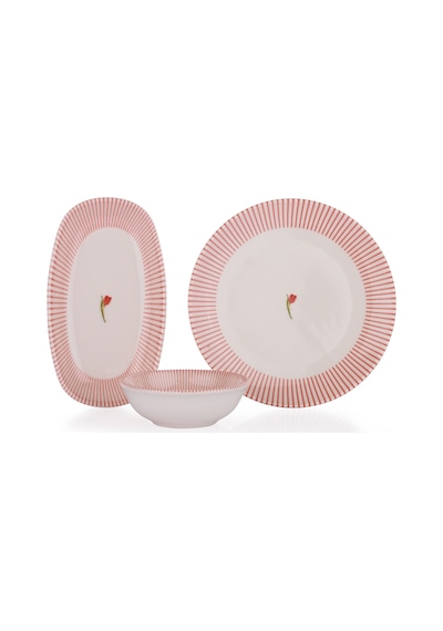 Schafer Rapid 4 Kişilik Kahvaltı Takımı 10 Parça-pembe02 Pembe