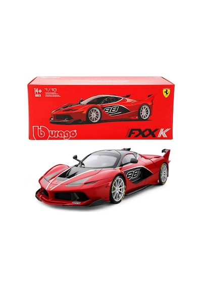 1:18 Ferrari Fxx K Die-cast Model Araba 26.5 Cm Açılır Kapılı Ve Detaylı Koleksiyon Aracı