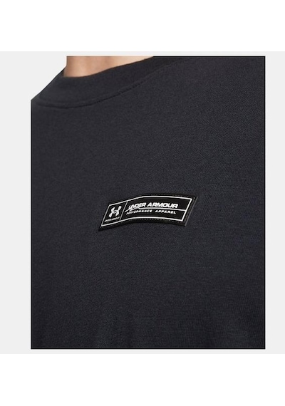 Under Armour Ua Hw Armour Label Ss Erkek T-shirt-31819 Siyah
