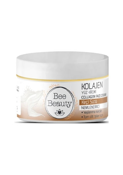 Bee Beauty Keçi Sütü Kolajen Yüz Kremi 50 ML