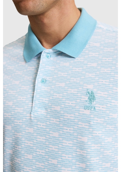 U.S. Polo Assn. U.s. Polo Assn. Erkek Aqua Tişört 50326959-vr007