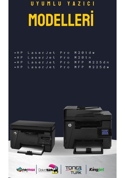 Hp Cf283x Uyumlu Toneri 2'li Paket/ M201 / M225