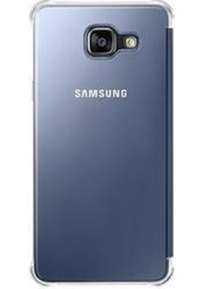 Galaxy Uyumlu A5 2016 A510f İle Uyumlu Clear View Cover Siyah Ef-za510cbegww Siyah