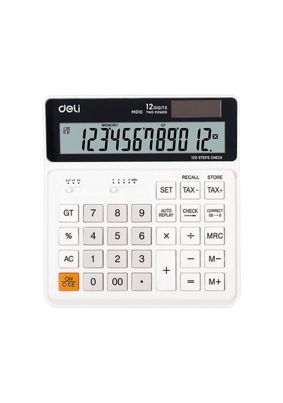 Deli Hesap Makinesi Smart 12 Hane Beyaz M01010 Diğer