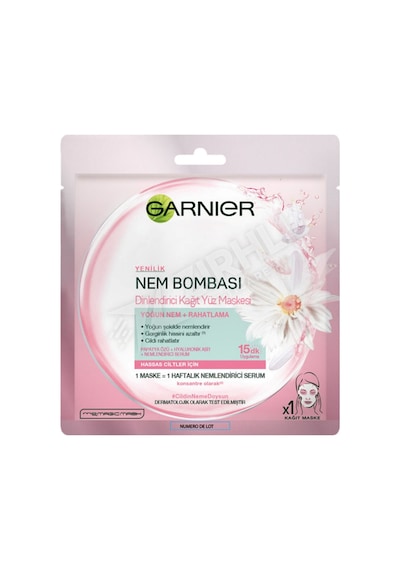 Garnıer Maske Nem Bombası Pembe Kağıt 32 Gr