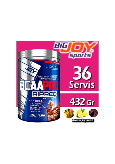 Bigjoy Bcaa Pro 4:1:1 Ripped 432 Gr 3 Aroma - Yeni Formül Bigjoy Bcaa Pro 4:1:1 Ripped 432 Gr 3 Aroma - Yeni Formül