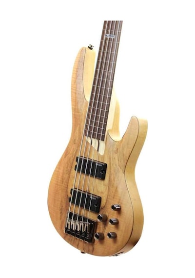 Esp Ltd B-205 Spalted Maple Natural Bas Gitar