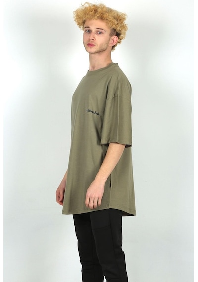Erkek Oversize Basic T-Shirt