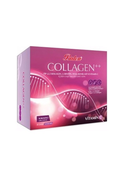 Collagen Tip 1,2,3 Kolajen L-ornitin, Hyaluronik Asit Ve Vitamin C Içeren 30 Saşe 12100 Mg