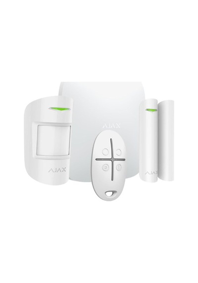 Ajax Hubkit / Starterkithub Kablosuz Alarm Seti Beyaz-208516