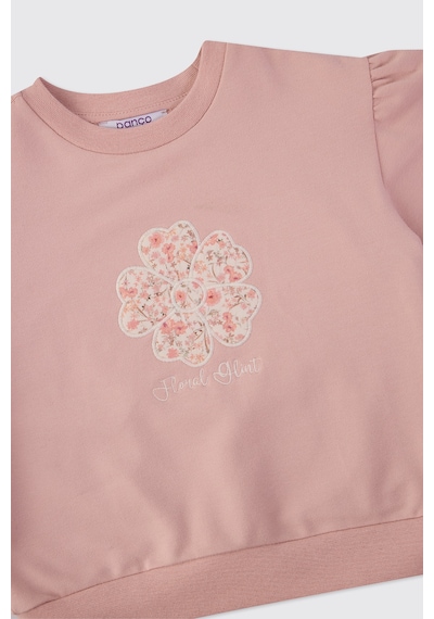 Panço Kız Bebek Pembe Sweatshirt