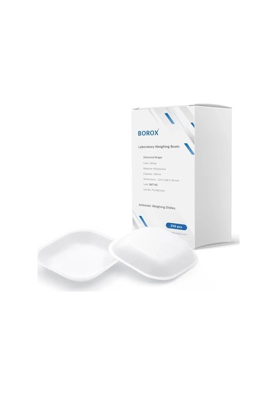 Borox Ps Tartım Kabı Plastik Elips Form 250 x 100 ML