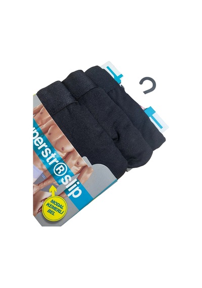Epilons Zenvial Star 109 Erkek 3'lü Modal Slip Zenviall2 Siyah
