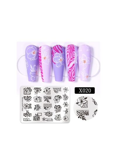 Nicole Diary Metal Stampa Tabakası X020 57429