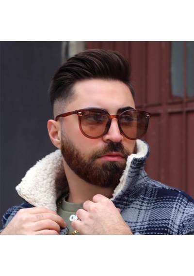 Jacque Kahverengi Unisex Güneş Gözlüğü