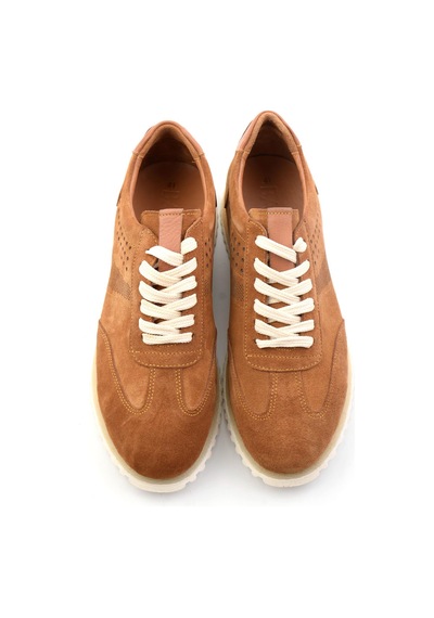Bambi Tarçın Hakiki Deri Erkek Sneaker E01811042702